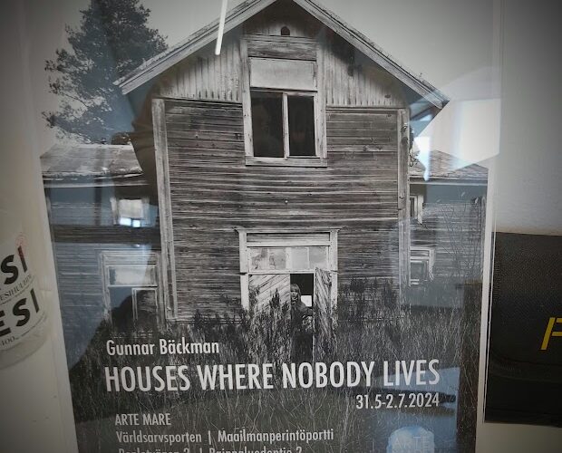 Gunnar Bäckmanin valokuvien näyttely Arte Maressa – Gunnar Bäckmans utställning av fotografier på Arte Mare